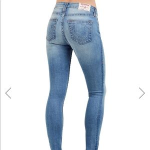 True religion skinny curvy jeans
